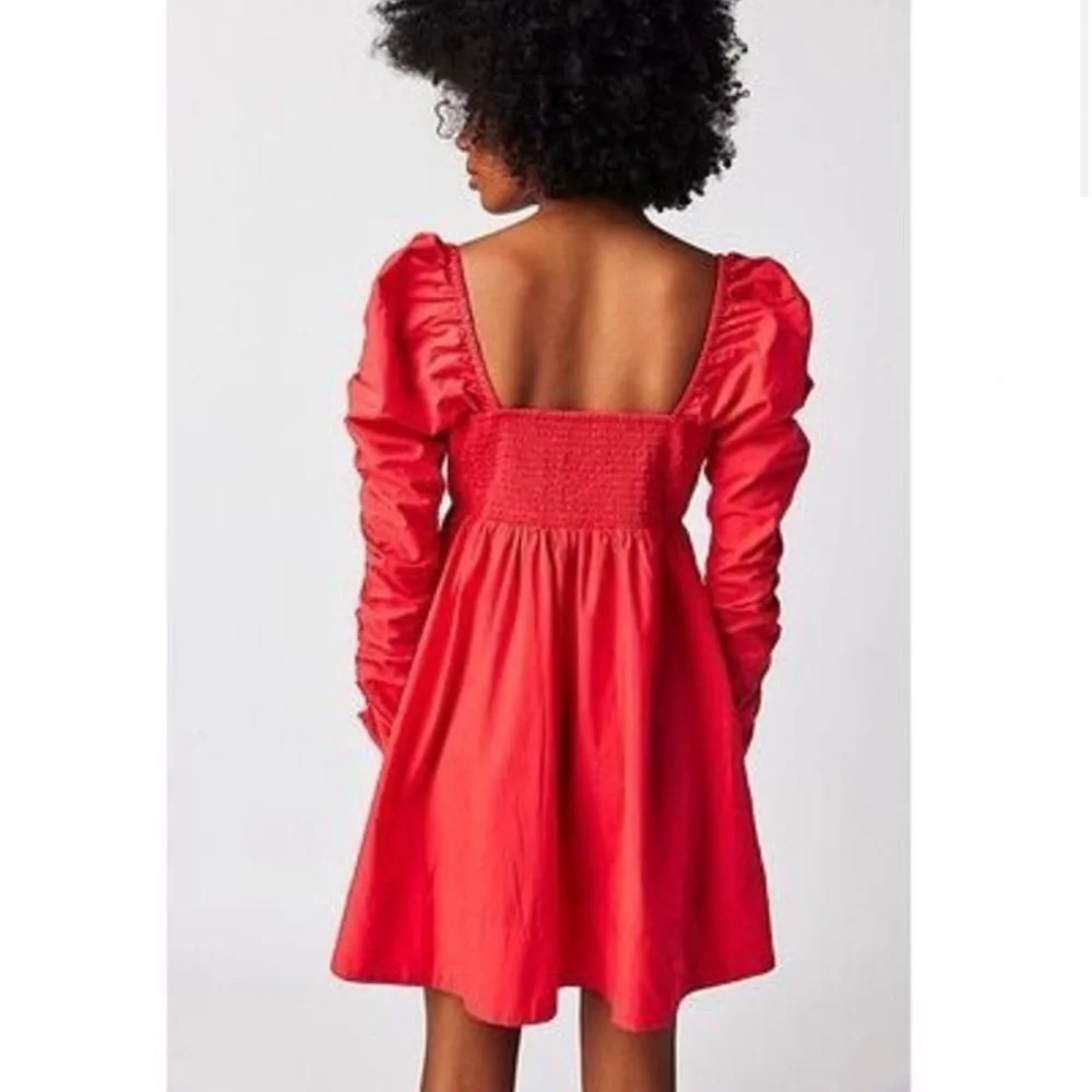 NWT Free People Lindsay BABYDOLL Dress Size Medium - Picture 4 of 9